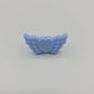 20pcs Silicone Focal Beads Wing Shape with Heart Center 42