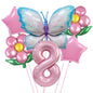 Butterfly Foil Balloon Set Birthday Party Decoration 40 Inch 19