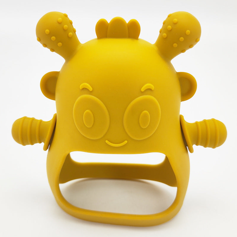 Silicone Baby Teething Toy Monster Grip Shape 2 Pack 9