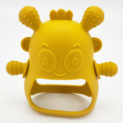 Silicone Baby Teething Toy Monster Grip Shape 2 Pack 9