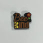 20pcs Silicone Focal Beads Glow In The Dark Animal Bee With Printed Text 11