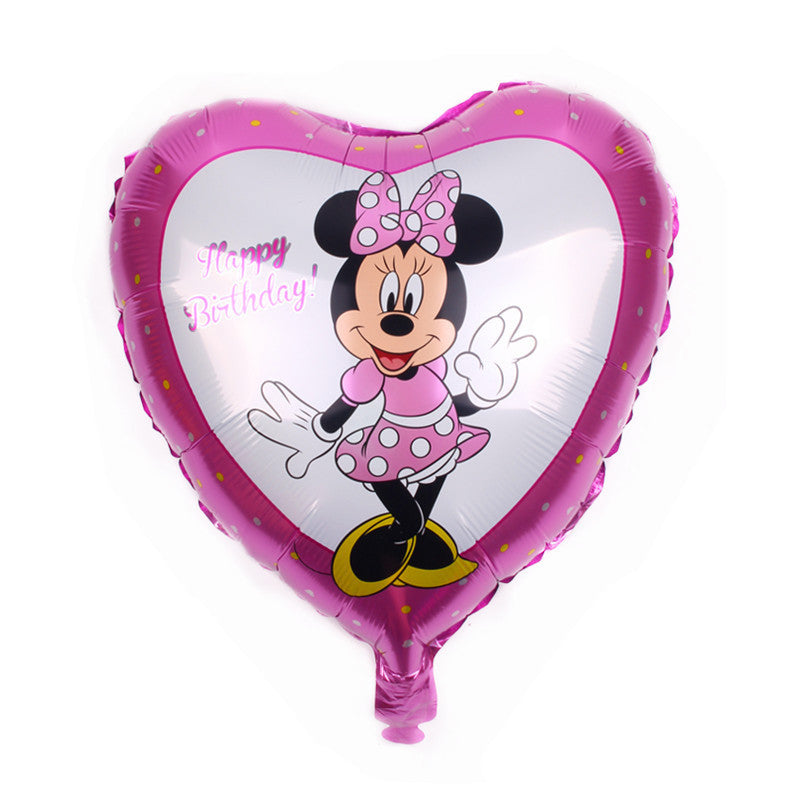 Mickey Minnie Foil Balloons Birthday Party Decoration 50pcs 18 Inch 14
