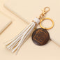 Western Wooden Mama Tassel Keychain Metal Accessory 5