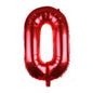 Medium Number Foil Balloons 32 Inch Aluminum 5pcs 6