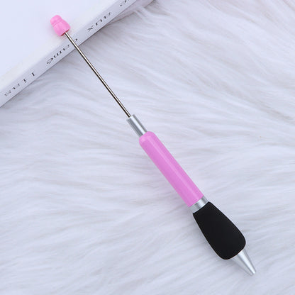 Creative DIY Comfortable Grip Sponge Sheath Beadable Ballpoint Pens 7