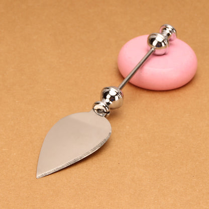 Beadable Tableware Tools Stainless Steel DIY Bread Butter Cutter Craft Supplies 14