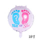 Gender Reveal Foil Balloon Set Baby Shower Party Decoration 50pcs 18