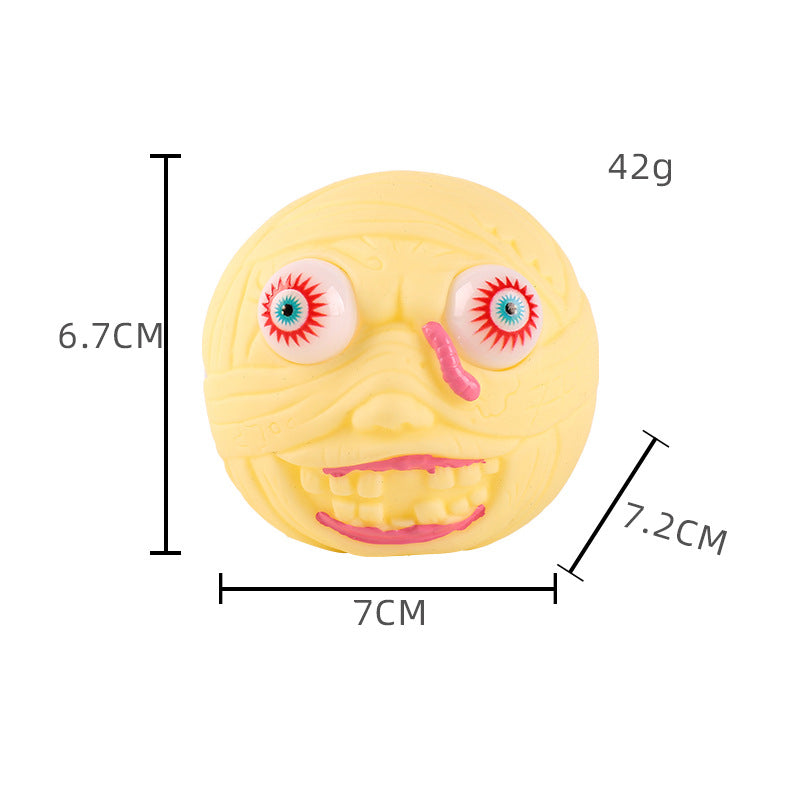 PVC Halloween Eyes Popping Out Squishy Sensory Stress Ball Toy 13