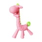 Giraffe Silicone Teether Baby Soothing Toy in Multiple Colors 12