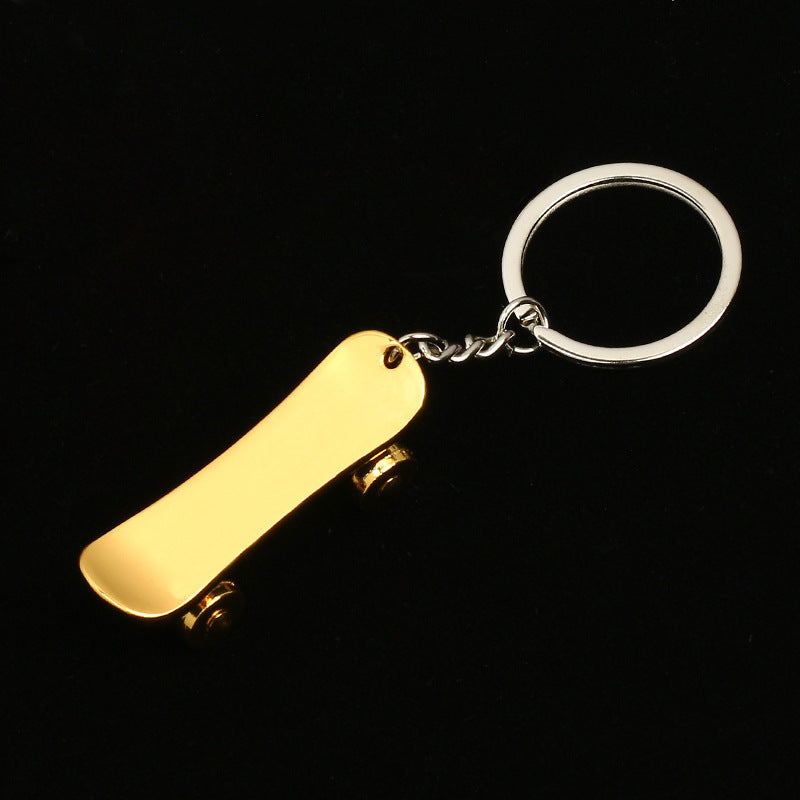 Mini Kick Scooter Alloy Metal Keychain Creative Design 4