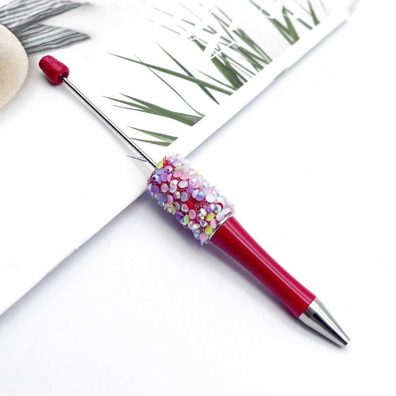 Resin Sequin Petal Beadable Ballpoint Pens DIY Craft Supplies 14