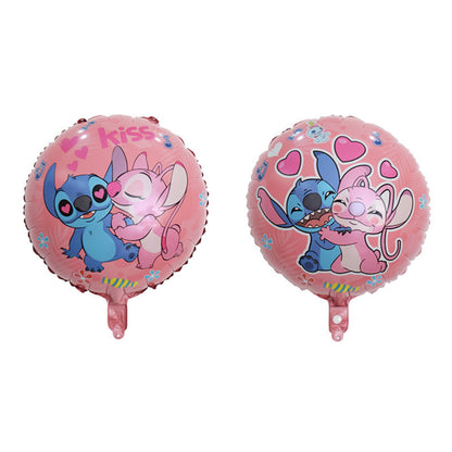 Stitch Foil Balloons Party Decoration Set 5pcs 13