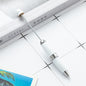 Portable Metal Beadable Pen Keychain Ballpoint Pens DIY Craft Supplies 8