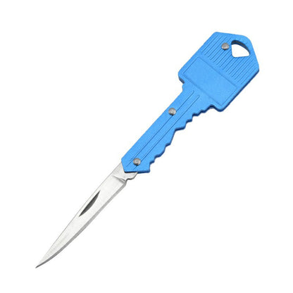 Mini Foldable Key Knife Stainless Steel Pocket Survival Tool 7
