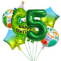 Dinosaur Foil Balloon Set Birthday Party Decoration 1Set 7