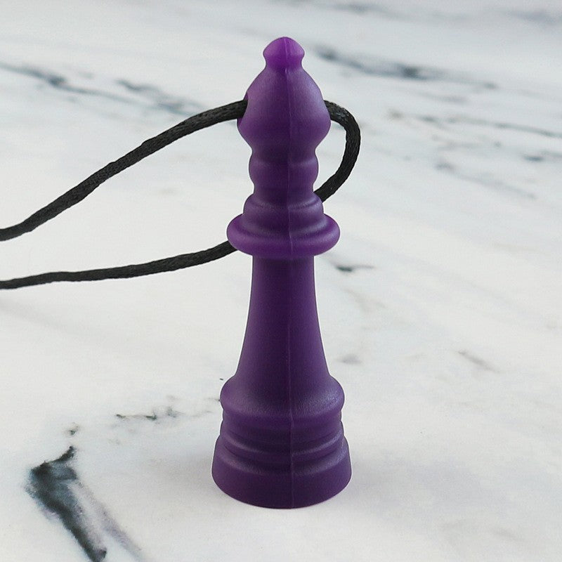 Silicone Teething Toy Crown Chess Piece Baby Teether 17