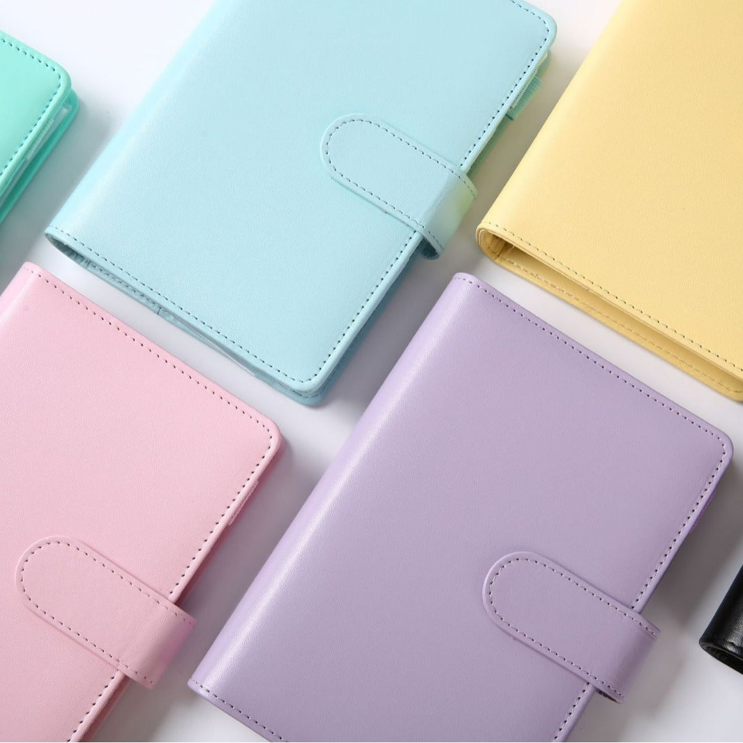 Creative Macaroon Color A6 Binder with Magnetic Buckle 130x189mm 2