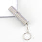 Rhinestone Portable Perfume Spray Bottle Keychain 5ml Capacity 7