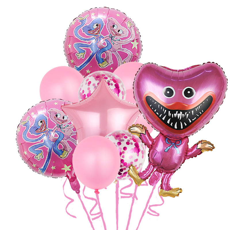 Poppy Playtime Foil Balloon Set Birthday Party Decoration 3