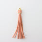 PU Leather Tassel Keychain with Buckle Charm for Women 23