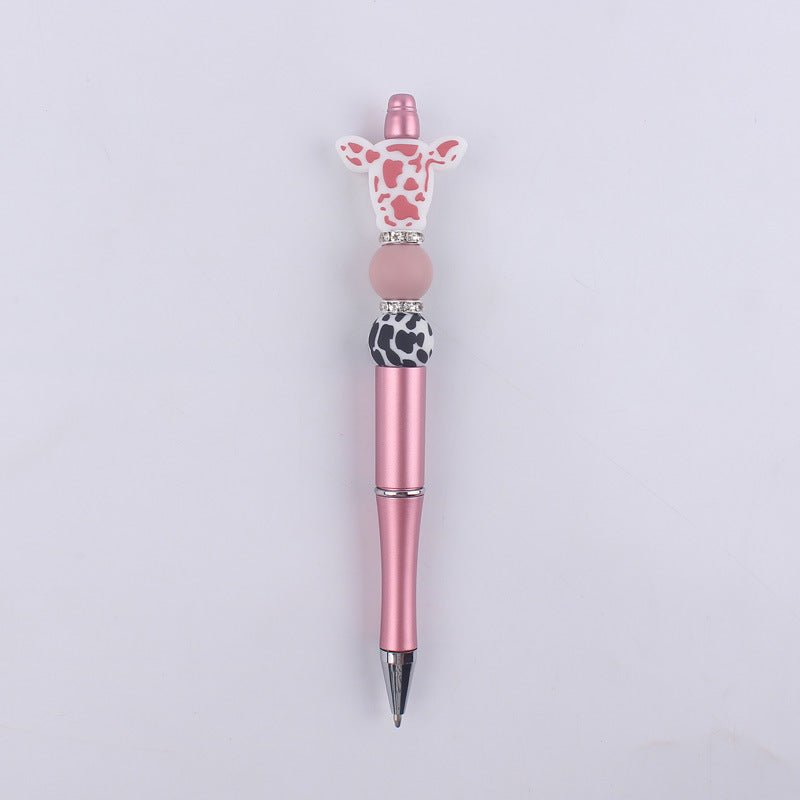 Cowhead Silicone Beaded Pens Colorful Handmade Office School Supplies 7