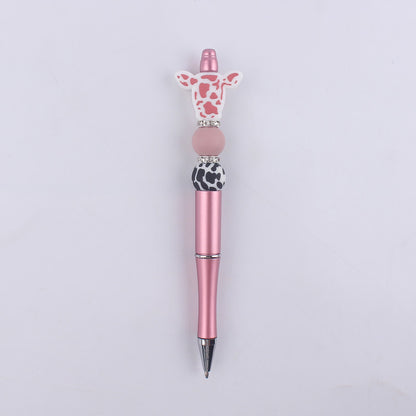 Cowhead Silicone Beaded Pens Colorful Handmade Office School Supplies 7