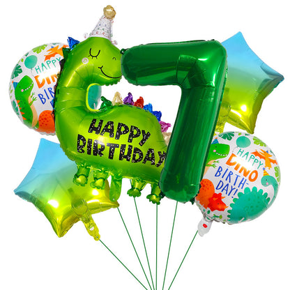 Dinosaur Foil Balloon Set Birthday Party Decoration 1Set 9