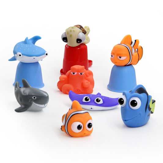Vinyl Animal Bath Toys for Toddlers and Babies