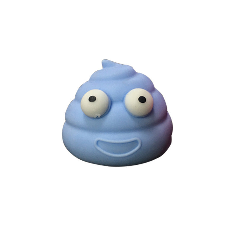 TPR Squishy Toy Poo Shape Sensory Stress Ball for Kids and Adults 4