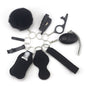 Outdoor Self Defense Alarm Whistle Pompom Keychain 10 Pack 39