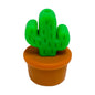 20Pcs Silicone 3D Focal Beads Flowerpot Cactus Fleshy with Colorful Pots 6