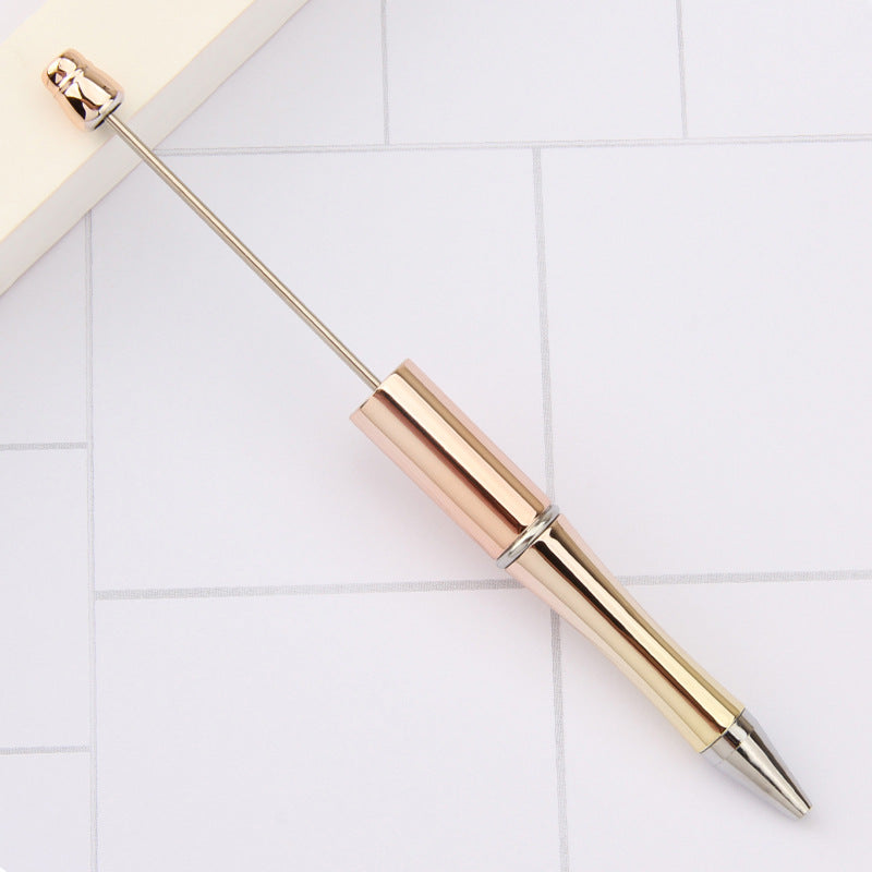 UV Electroplating Beadable Ballpoint Pens DIY Craft Supplies