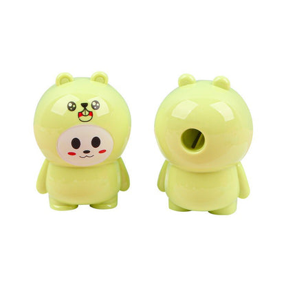 Mini Cute Animal Shape Manual Pencil Sharpener Plastic Toy 5