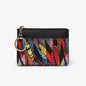 PU Leather Coin Purse Keychain Stylish Compact Wallet Accessory 6