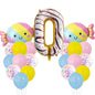 Candy Donuts Foil Balloon Set Party Decoration 1Set 13