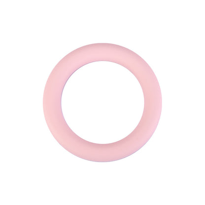 65mm Silicone Beads Solid Color Round Rings 10