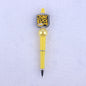 Cartoon Pattern Silicone Beaded Pens Ballpoint Pen DIY Craft Supplies 15