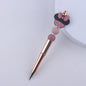 Animal Bow Silicone Beaded Pens Colorful Ballpoint Handmade Gift 6