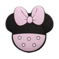 20pcs Silicone Focal Beads Round Ear Mouse Character with Bow 2