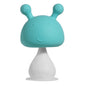 Silicone Mushroom Shaped Baby Teething Toy with Ringing Bell 10