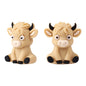 Silicone 3D Focal Beads Highland Cow Sitting Pose 6