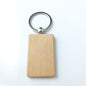 Wooden Beech Wood Keychain Blank Various Shapes for DIY 9
