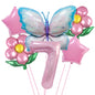 Butterfly Foil Balloon Set Birthday Party Decoration 40 Inch 18