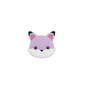 Silicone Focal Beads Animal Baby Fox Front Facing 6