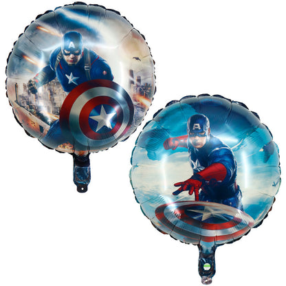 Superhero Round Foil Balloons Party Decoration 50pcs 18 Inch 25