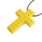Silicone Cross Teething Necklace Sensory Fidget Toy 3 Pack 7