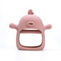 Duck Shaped Silicone Teething Toy Baby Teether Gloves 11