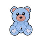 20pcs Silicone Focal Beads Teddy Bear Front Facing 6