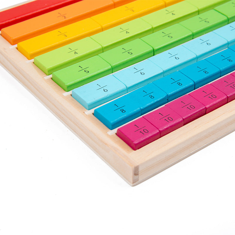 Wooden Montessori Toys Decimal Stick Educational Toy 5