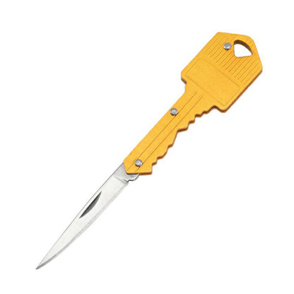 Mini Foldable Key Knife Stainless Steel Pocket Survival Tool 9